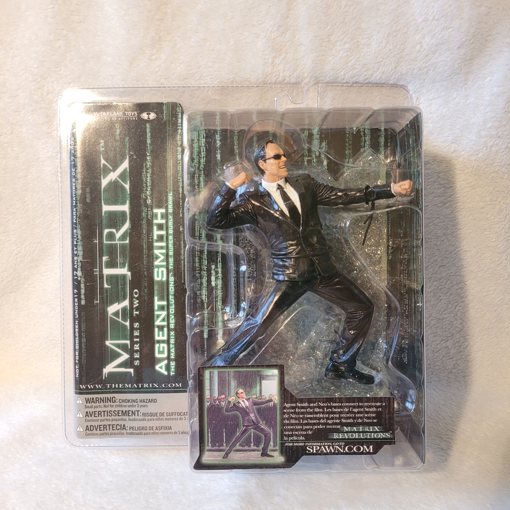 Matrix Agent Smith Action Figure